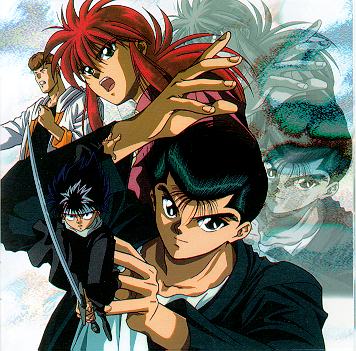 The latter part of the series was all about just Yusuke, Kurama and Hiei.